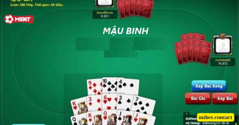 Cách chơi bài Mậu Binh Chi Tiết