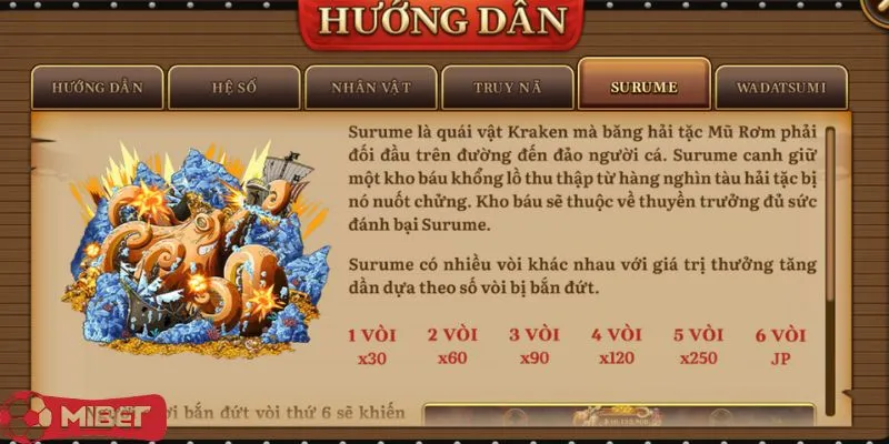 Hạ gục Surume để nhận thưởng lên đến 10 triệu xu
